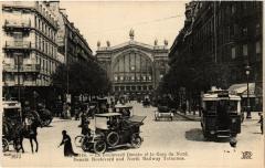Paris 10e - Le Boulevard Denain et la Gare du Nord à Paris 10e