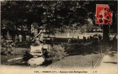 Square des Batignolles à Paris 17e