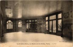 Lycée Jules Ferry - Boulevard de Clichy - Le Hall à Paris 9e