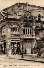 Carte postale ancienne Théâtre Montparnasse - Rue de la Gaîté
                                                                     à Paris 14e
                                