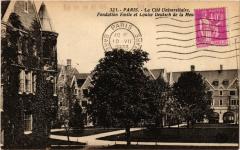 La Cité Universitaire - Fondation Emile et Louise Deutsch de la Meurthe à Paris 14e