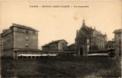 Carte postale ancienne Hôpital Saint-Joseph - Vue d'ensemble
                                                                     à Paris 14e
                                