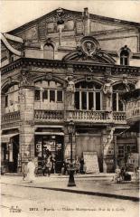 Carte postale ancienne Théâtre Montparnasse - Rue de la Gaîté
                                                                     à Paris 14e
                                
