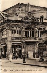 Carte postale ancienne Théâtre Montparnasse - Rue de la Gaîté
                                                                     à Paris 14e
                                