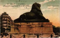 Le Lion de Belfort à Paris 14e