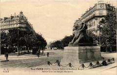 Paris 14e Paris-Lion de Belfort et Boulevard Raspail à Paris 14e