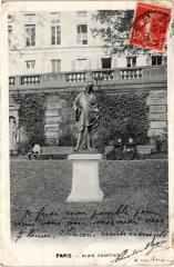 Carte postale ancienne Alain Chartier
                                                                     à Paris
                                