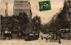 Avenue de Clichy à Paris 18e