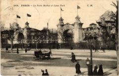 Carte postale ancienne La Porte Maillot et Luna Park
                                                                     à Paris 17e
                                