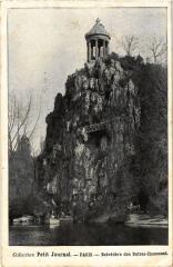 Carte postale ancienne Belvédère des Buttes-Chaumont
                                                                     à Paris 19e
                                