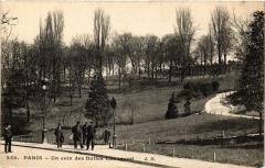Un coin des Buttes Chaumont à Paris 19e