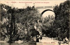 Buttes-Chaumont - Le Pont de Briques à Paris 19e