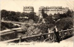 Les Buttes Chaumont à Paris 19e