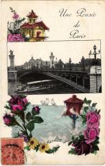 Une pensée de Paris (8e) - Pont Alexandre à Paris 8e