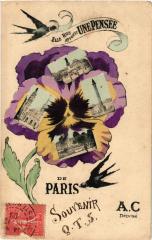 Elle vous apporte une Pensée de Paris