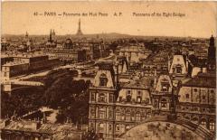 Paris Panorama des Huits Ponts