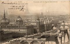 Paris Panorama pris de l'Eglise Saint-Gervais