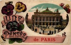 Une pensée de Paris (9e) - l'Opéra à Paris 9e