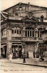 Carte postale ancienne Théâtre Montparnasse - Rue de la Gaîté
                                                                     à Paris 14e
                                