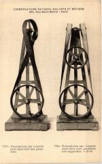 Paris (3e) Cnam - Transmission de mouvement à Paris 3e