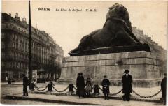 Le Lion de Belfort à Paris 14e