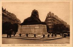 Le Lion de Belfort à Paris 14e