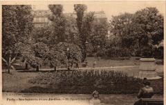 Square des Batignolles à Paris 17e
