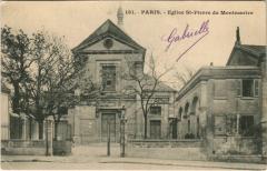 Carte postale ancienne Eglise Saint-Pierre de Montmartre
                                                                     à Paris 18e
                                