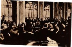 Versailles - Signature de la Paix à Versailles
