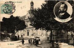 Carte postale ancienne La Mairie
                                                                     à Saint-Ouen-sur-Seine
                                