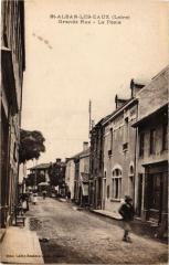 Saint-Alban-les-Eaux-Grande Rue-La Poste à Saint-Alban-les-Eaux