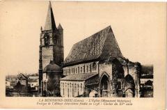 La Benissons-Dieu -L'Eglise (Mon.hist.) -Vestiges de l'Abbaye