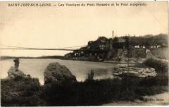Saint-Just-sur-Loire - Les Vestiges du Pont Romain et le Pont .. -
													42 Loire
												