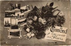 De Saint-Chamond je vous envoie ces Fleurs à Saint-Chamond