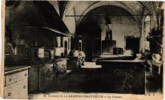 Couvent de la Grande-Chartreuse - La Cuisine -
													38 Isère
												
