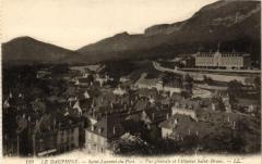 Le Dauphiné - Saint-Laurent-du-Pont - Vue générale et l'Hopital à Saint-Laurent-du-Pont