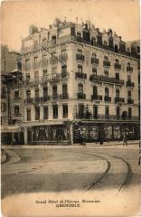Grenoble - Grand Hotel de l'Europe Restaurant à Grenoble