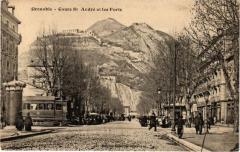 Grenoble - Cours Saint-Andre et les Forts à Grenoble