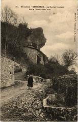 Dauphiné Sassenage La Rocher branlant Sur le Chemin des Cuves à Roche