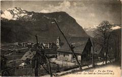 Ugine - Vu des Villas Au jond La Dent de Cons (2068 m) à Ugine