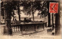 Aiguebelette - Terrasse de l'Hotel Beau-Sejour -
													73 Savoie
												