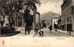 Chambery - Rue du Lycée à Chambéry