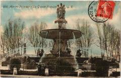 Aix-en-Provence-La Grande Fontaine à Aix-en-Provence
