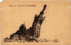 Effet du Mistral a Marseille à Marseille