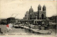 Marseille-Canal Saint-Jean & Cathedrale à Marseille