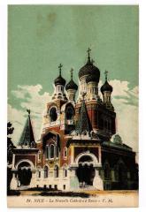 Nice - La nouvelle cathedrale russe à Nice