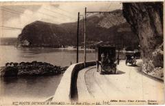 Route de Nice a Monaco -La Baie d'Ezé
