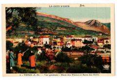 Vence - Vue générale à Vence