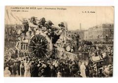 Carnaval de Nice 1908 - Pénétration Pacifique