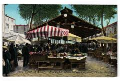 Nice - Le marche aux fleurs à Nice